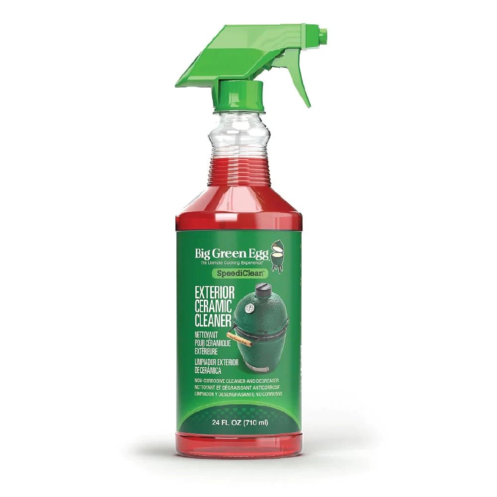 Outdoor Home Big Green Egg Speediclean Exterior Ceramic Cleaner 24 Oz. Salts