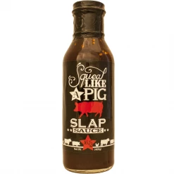 Old World Spices BBQ Sauces, Marinades, Condiments & Seasonings Squeal Like A Pig Slaps Sauce 16.5 Oz.