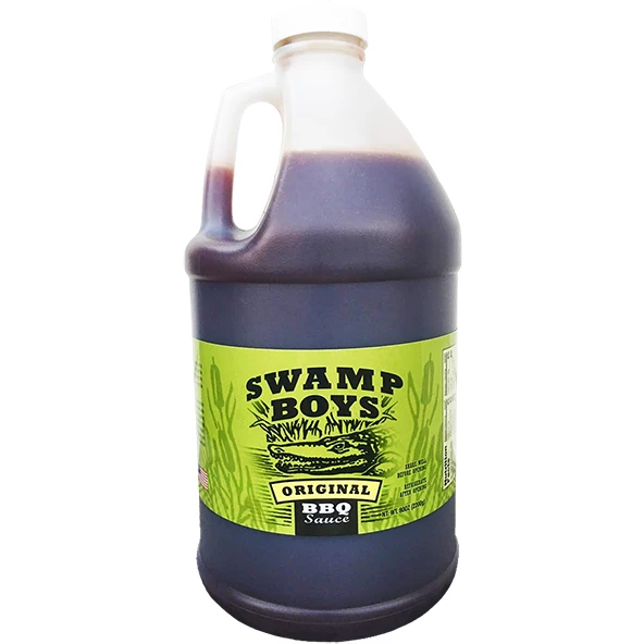 BBQ Sauces, Marinades, Condiments & Seasonings Swamp Boys Original BBQ Sauce 1/2 Gallon