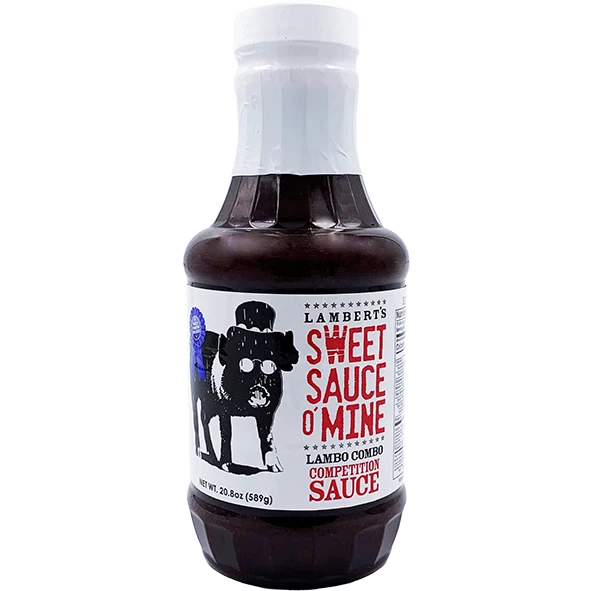 Sweet Swine O' Mine Dist. Sweet Sauce O' Mine Lambo Combo Competition Sauce 18 Oz. BBQ Sauces, Marinades, Condiments & Seasonings