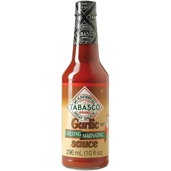 Tabasco Garlic Grilling Sauce & Marinade 10 Oz. BBQ Sauces, Marinades, Condiments & Seasonings