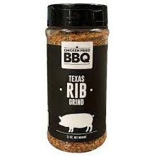 Chicken Fried BBQ Texas Rib Grind 11 Oz. BBQ Sauces, Marinades, Condiments & Seasonings