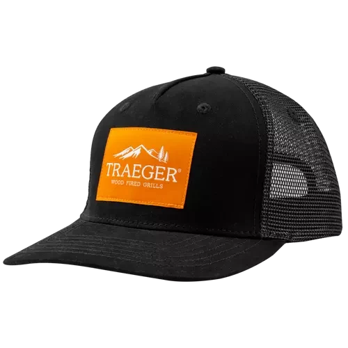 Traeger Certified Curved Brim Trucker Hat Salts