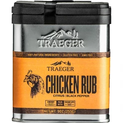 BBQ Sauces, Marinades, Condiments & Seasonings Traeger Chicken Rub 9 Oz.