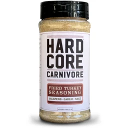 Hard Core Carnivore BBQ Sauces, Marinades, Condiments & Seasonings HardCore Carnivore Fried Turkey Seasoning 11 Oz.