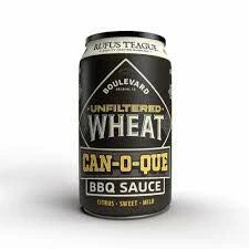 Rufus Teague Can-O-Que- Unfiltered Wheat BBQ Sauce 12 Oz. BBQ Sauces, Marinades, Condiments & Seasonings