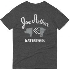 Three KC Joearthur Gatestack - Charcoal White Logo T-Shirt