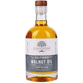 Fresh Vintage Farms California Walnut Oil 12.7 Oz. BBQ Sauces, Marinades, Condiments & Seasonings